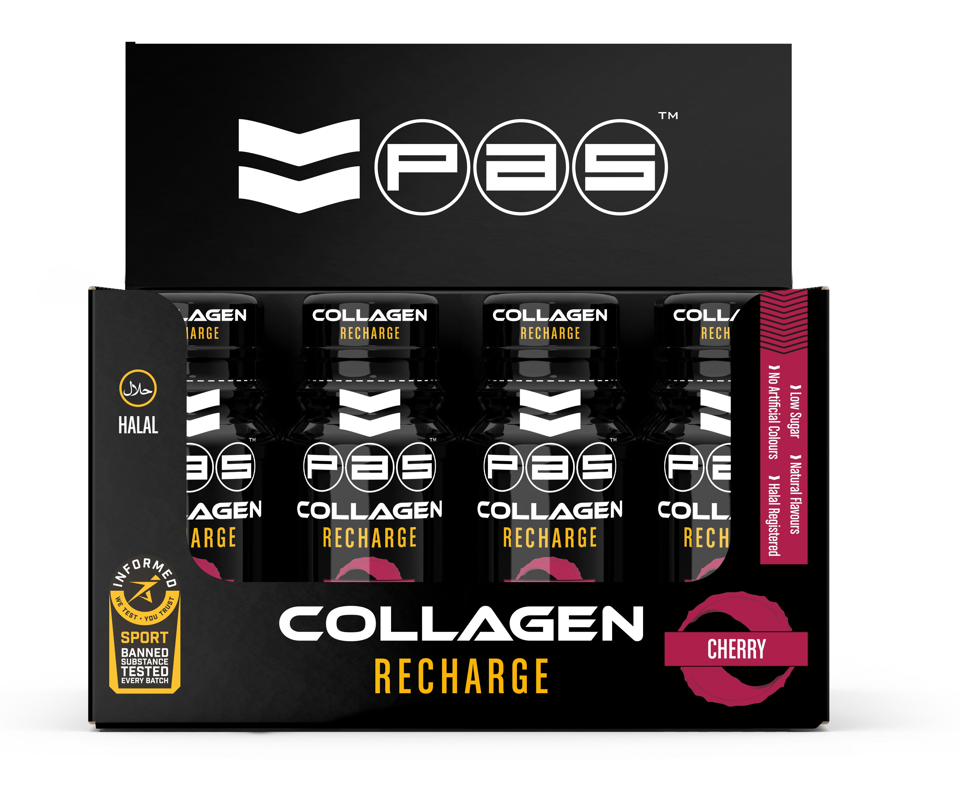 Collagen Recharge Shots (Pack of 12) – PAS Nutrition